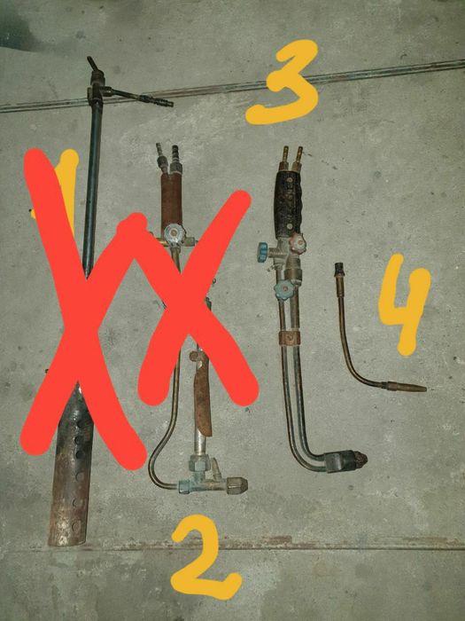 Продам газовый резак и горелку