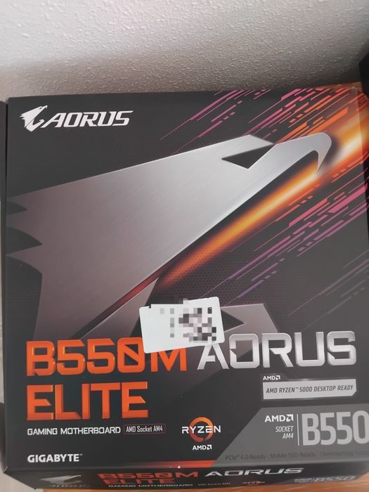B550M AURUS Elite + Ryzen 5 5600GT + 16GB  RAM