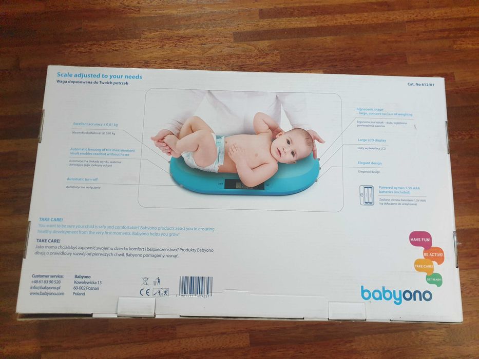 Babyono waga elektroniczna dla niemowląt