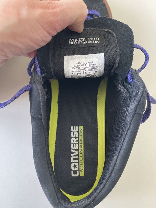 Converce One Star Pro Lunarlon кеди скейтера р. 41 оригінал