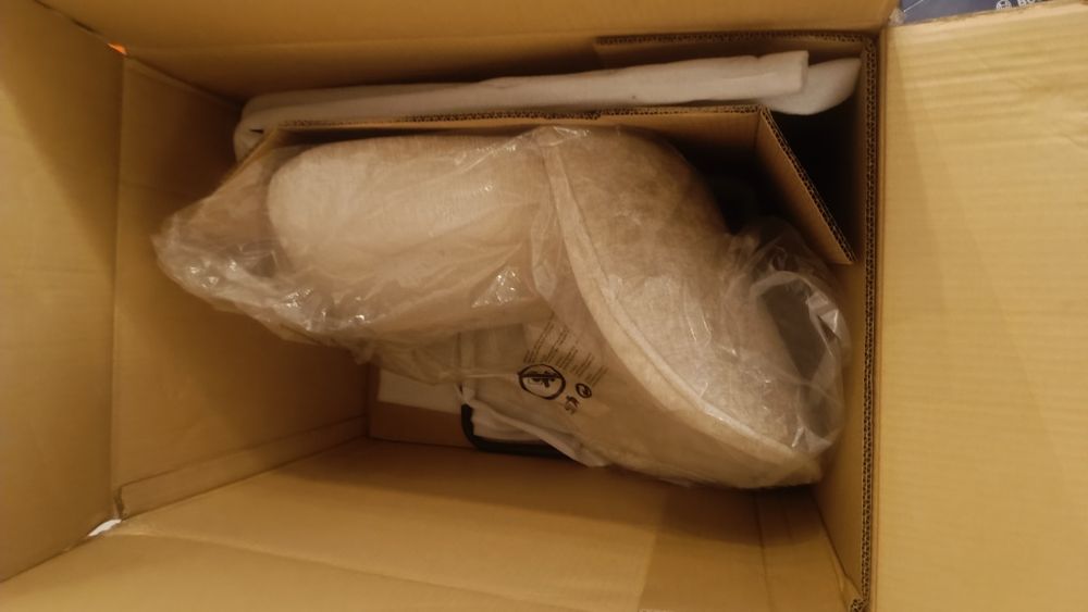 Hokker nowy beżowy, stołek barowy