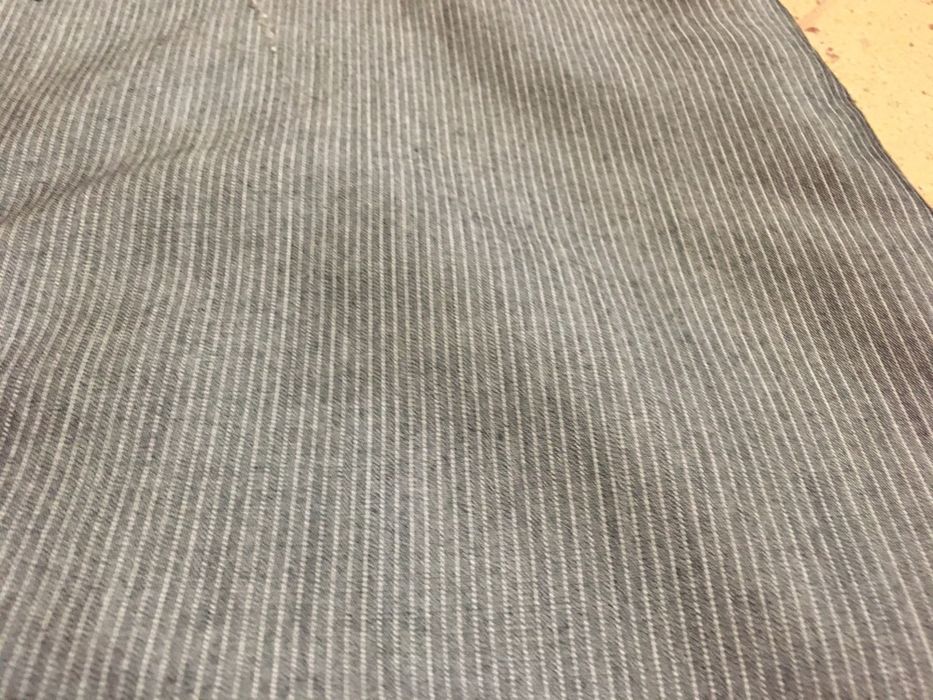 PATRIZIA ARYTON elegancka spódnica z kontrafałdą,stalowoszara,ołówkowa