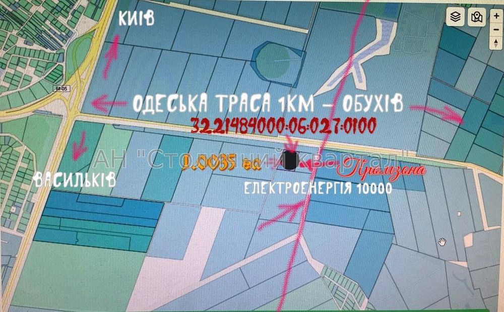 Без комісії Крушинка фасад ділянка промислового призначення
