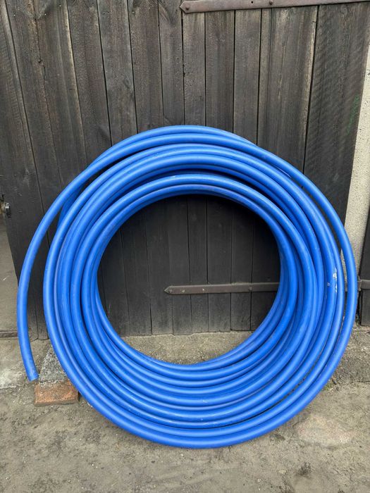 Rura wodociągowa PE100 50x4.6mm, zwój 78mb, PN16 SDR11, kolor niebieski, jednowarstwowa 3121468760