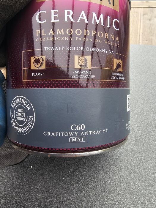 Farba ceramiczna Grafit