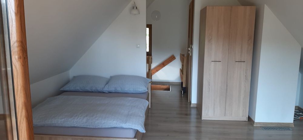 Domek nad jeziorem na Kaszubach