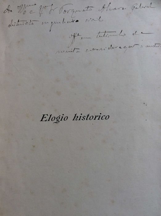 Elogio histórico do Conselheiro Francisco António Rodrigues de...1897