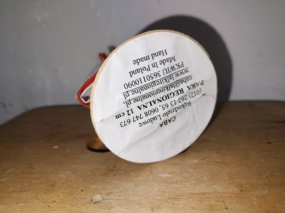 Lalki regionalne caba para regionalna 12 cm rękodzieło hand made