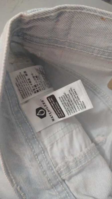 jasne jeansy levi's '94 baggy błękitne szerokie nogawki