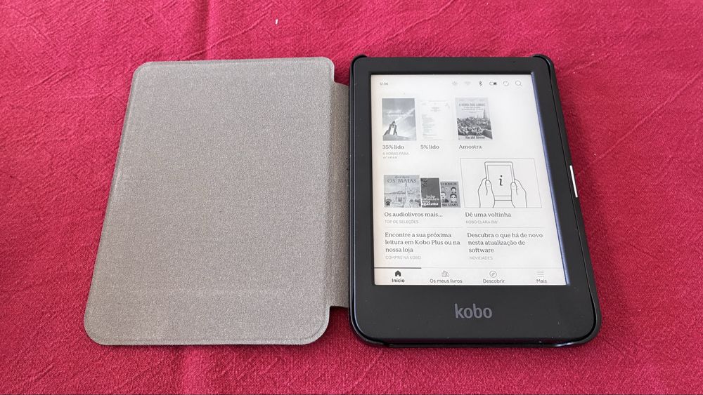 Kobo Clara BW - com capa protectora