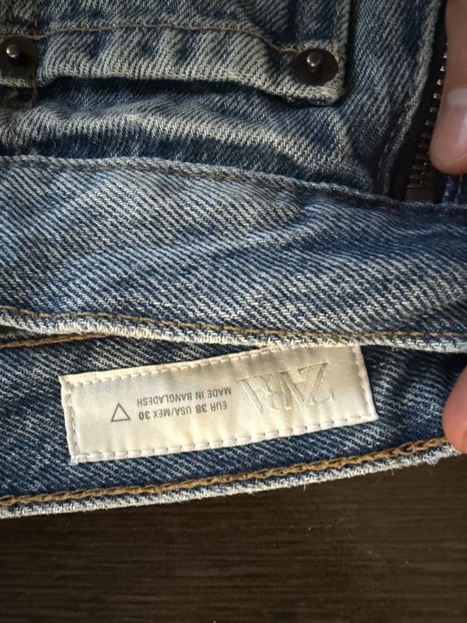 Джинси Zara flared zip