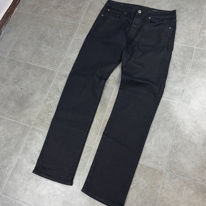 G Star Raw 3301 Straight Jeans джинси штаны джинсы штани брюки деним одяг одежда классические вощені прямые ваксованые ж стар рав плотные вакс 628