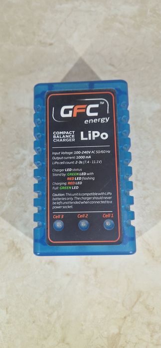Mikroprocesorowa ładowarka LiPo GFC Energy