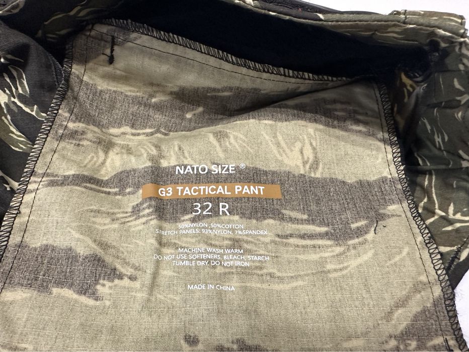 Combat pants,G3,Tiger Stripe