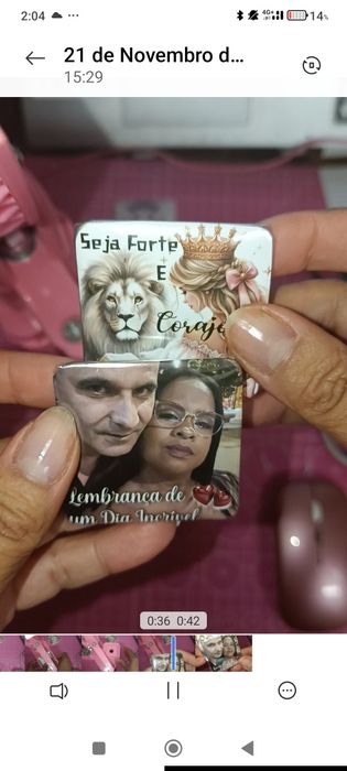 Imãs Magnéticos com Fotos