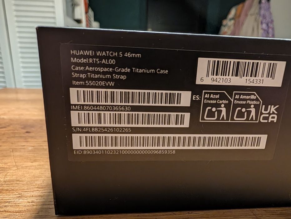 Huawei Watch 5 Elite (Tytan / eSIM) | GWARANCJA do  08.2027 |