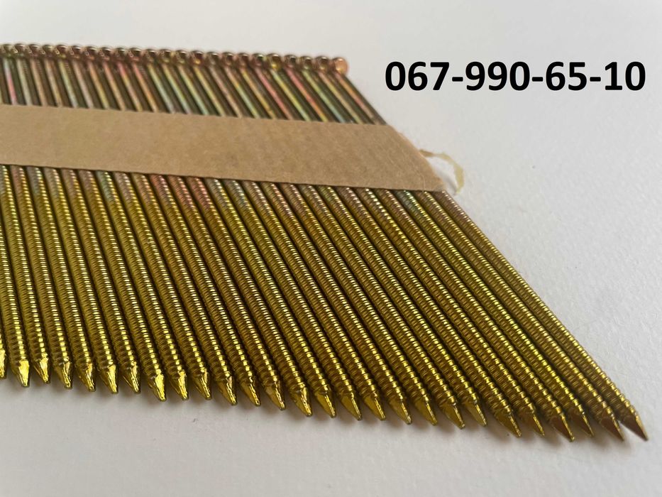 Цвях рейковий 34 градуси 3,1/90 мм (3000 шт)