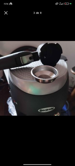 Máquina de café com manipulo