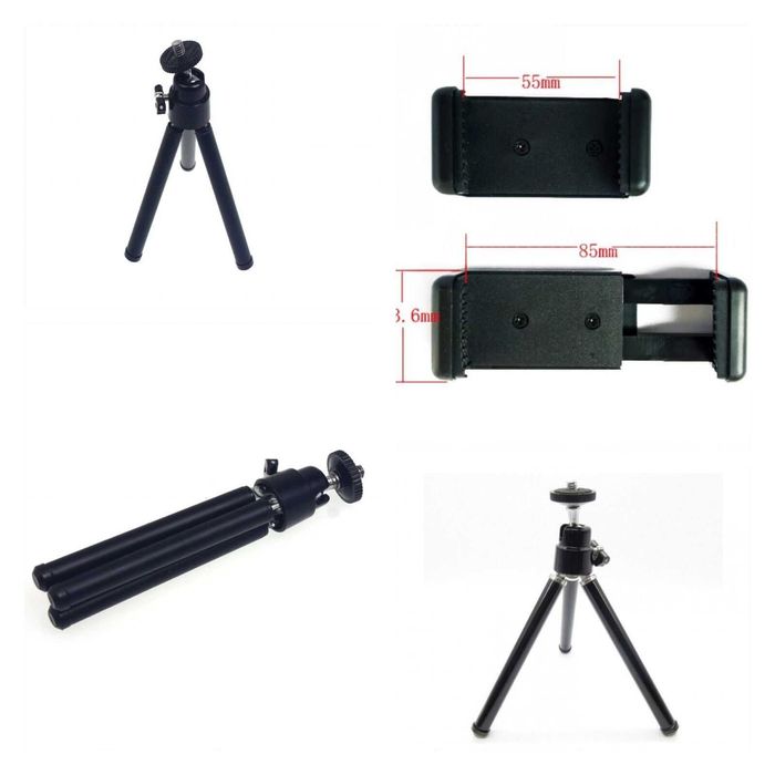 Mini Suporte Tripé em metal para telemóvel SD-1050 Novos em caixa