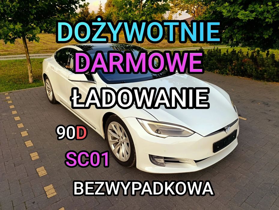 Tesla Model S 90D FREE SUPER CHARGER Darmowe Ładowanie SC01