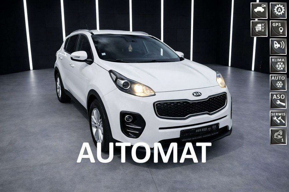 Kia Sportage automat*1.7*FULL WERSJA*nawigacja*KAMERA COFANIA*opłacony