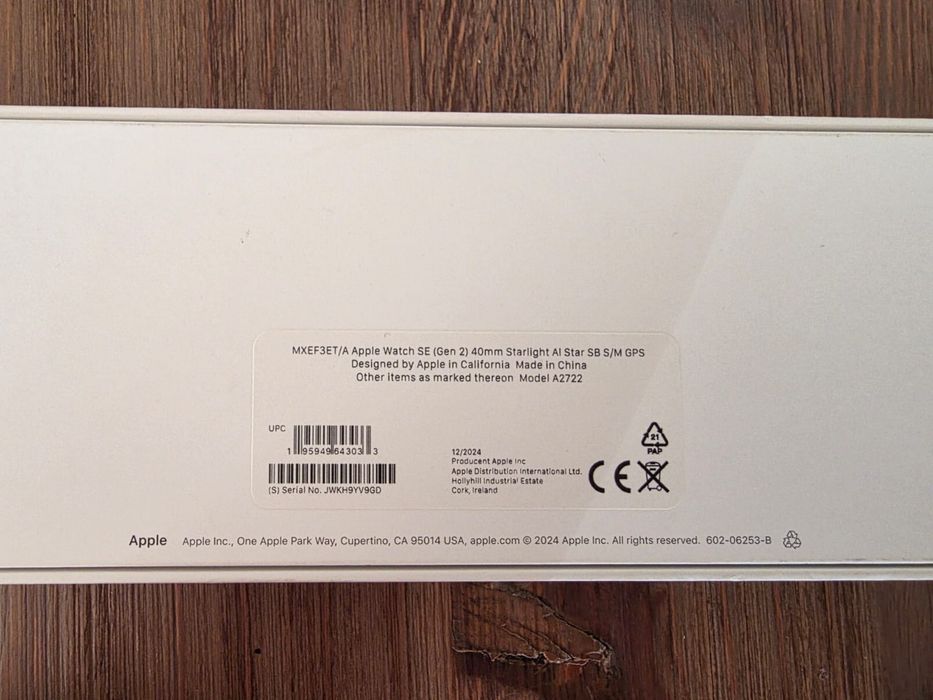 Apple watch SE z gpsem