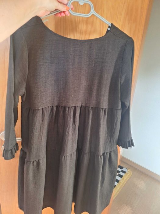 Vestido preto largo