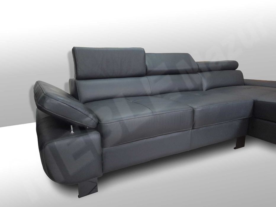 Narożnik 180x275 LOTOS II - Skóra naturalna bydlęca - GWARANCJA