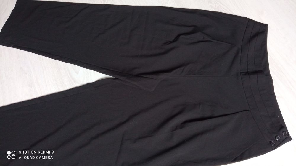 Czarne eleganckie spodnie damskie Cider 16/18