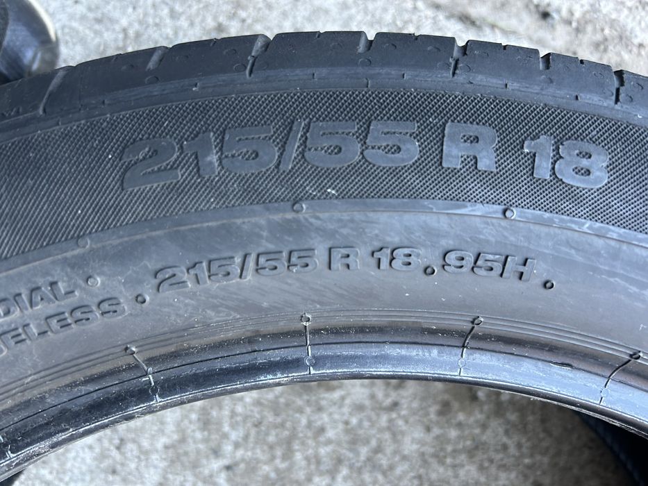 Opony letnie 215/55R18 x 4 szt Continental