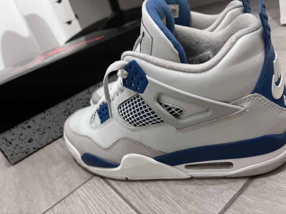 Tênis Air Jordan 4 OG “Azul Militar”