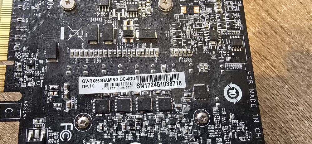 Karta graficzna Gigabyte RX560 Gaming OC 4Gb