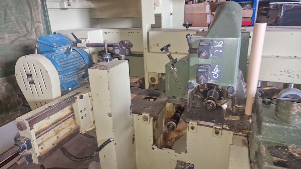 Molduradora scm 230 de 6 arvores maquinas de carpintaria