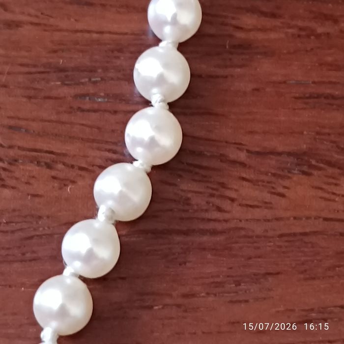 Colar de perolas anos 50s