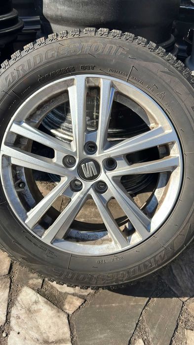 Jantes usadas 15 5x100 vw polo, seat ibiza
