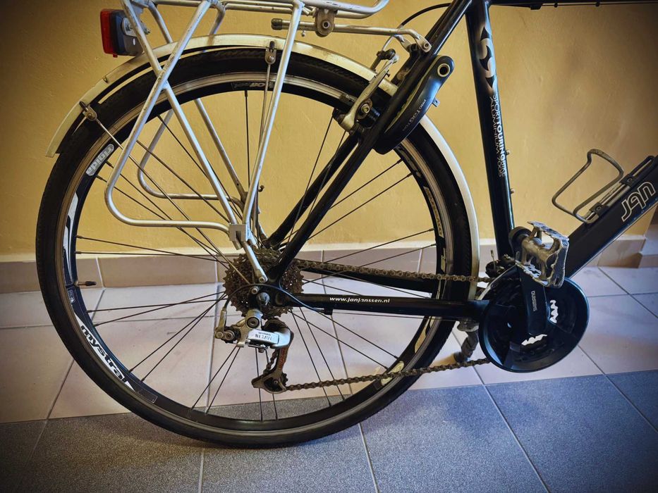 Jan Janssen 28” rower trekkingowy, Shimano Nexave, wyposażony