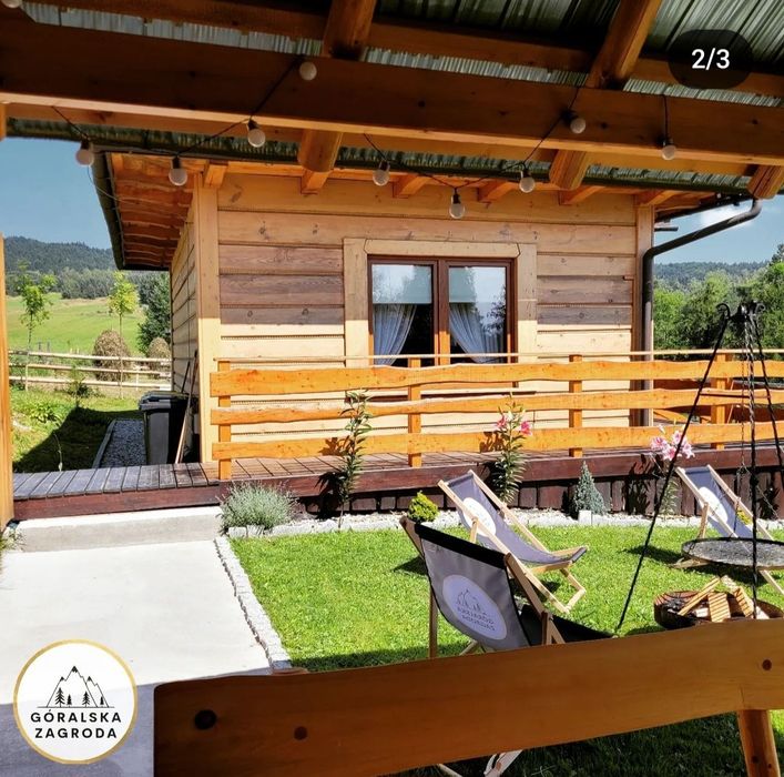 Góralska Zagroda, nocleg w domku nad jeziorem Czorsztyńskim