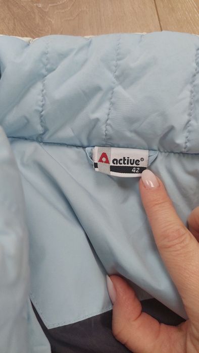 kurtka damska puchowa,zimowa, narciarska r. 42