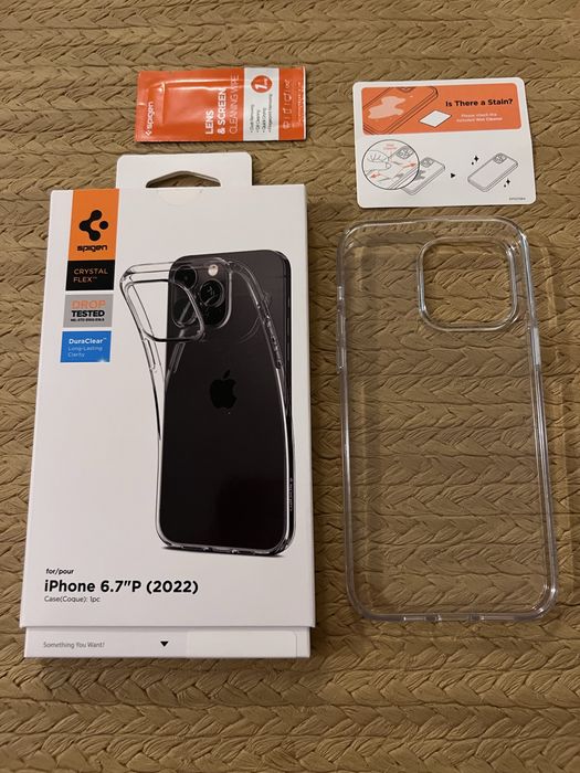 Etui Oryginał Spigen do iPhone 14-15 Pro Max transparentne! Nowe!