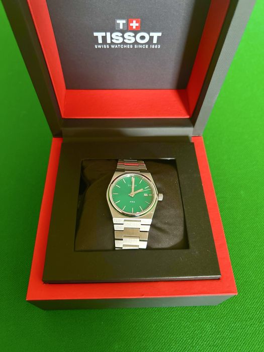 Tissot PRX green dial T137.210.11.081.00