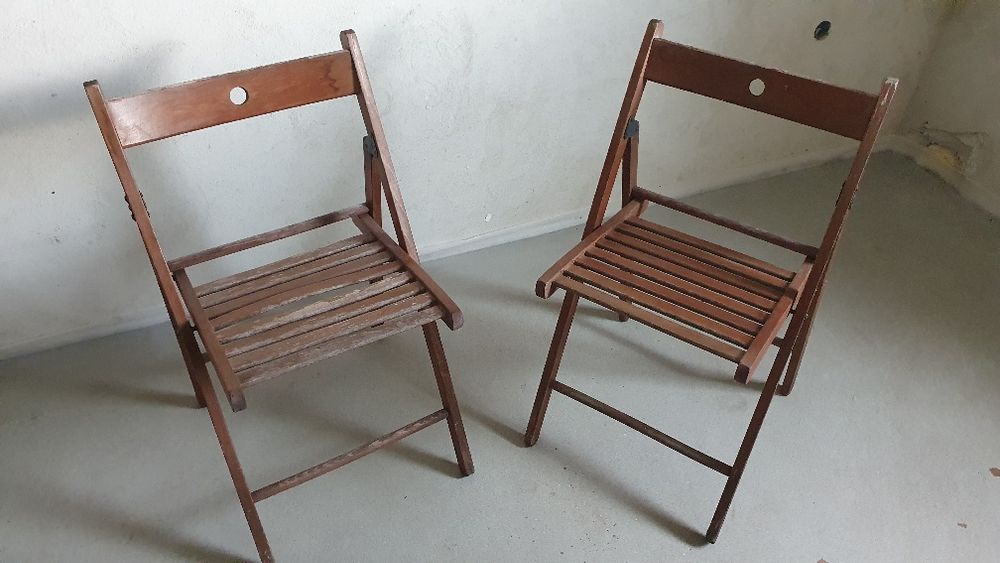 Krzesła składane Ikea 2szt