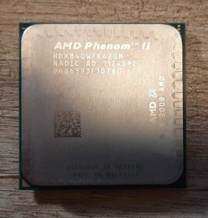 Płyta główna MSI 760GM -P33 z procesorem AMD Phenom II X4 840