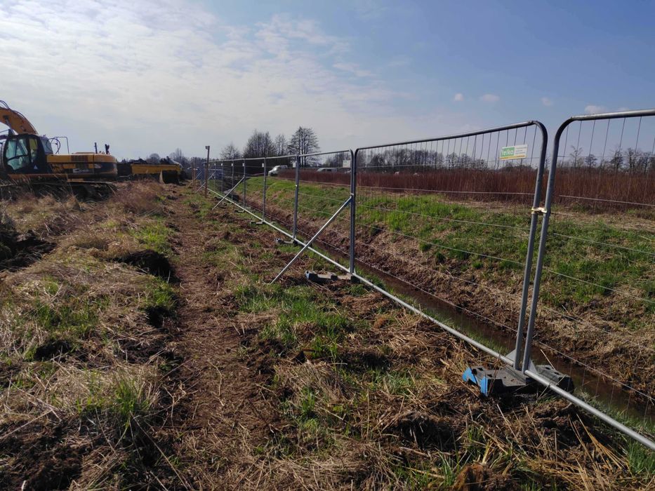 Wynajem ogrodzeń tymczasowych - telka rusztowania