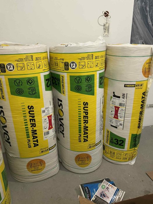 Isover super-mata plus wełna mineralna 15cm