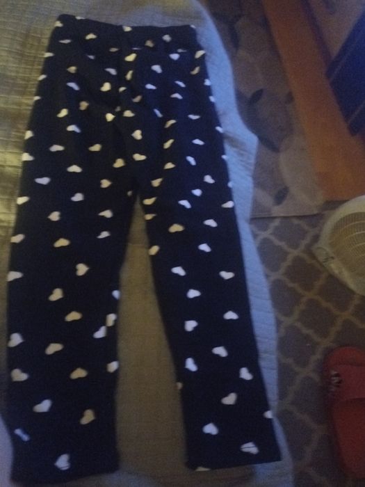 Cieple leginsy 116/128