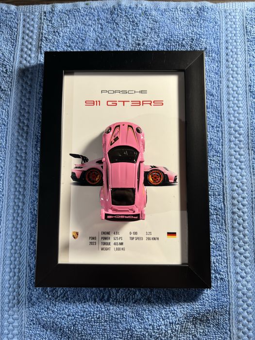 Картина з моделлю Porsche 911 GT3 RS: 680 грн. - Живопись Харьков