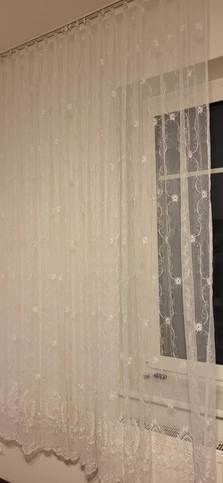 Firanki koronkowe-różne.