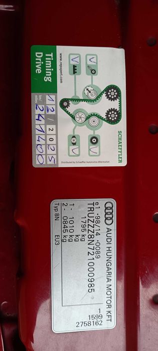 Audi TT 8N 1.8T 180KM QUATTRO