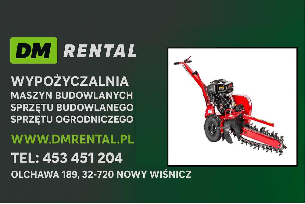 Wynajem Koparka Łańcuchowa
