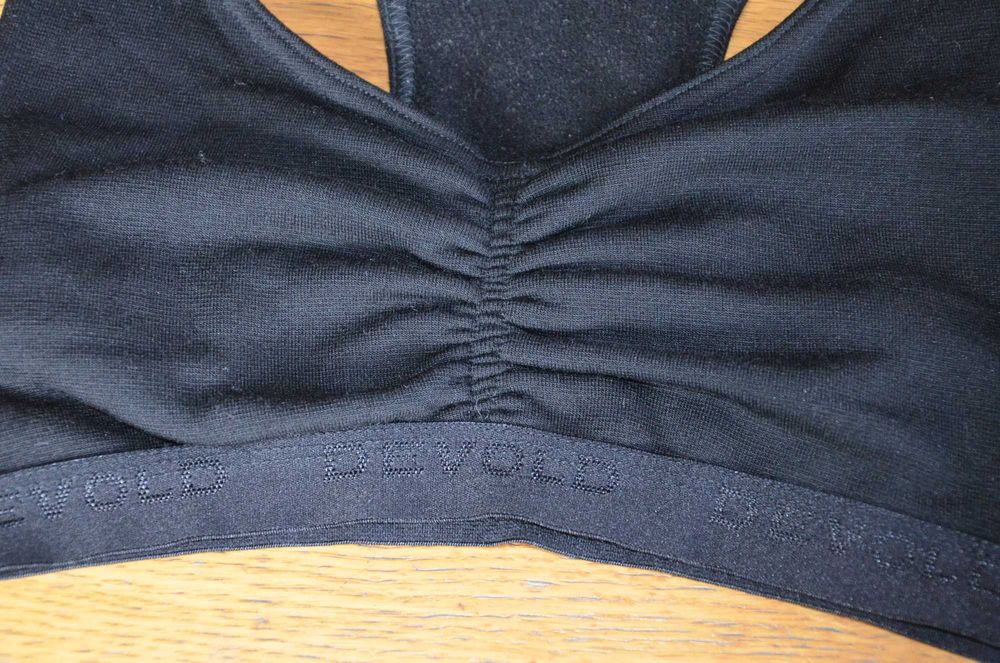 stanik/biustonosz devold r. L  z domieszka virgin wool/wełny